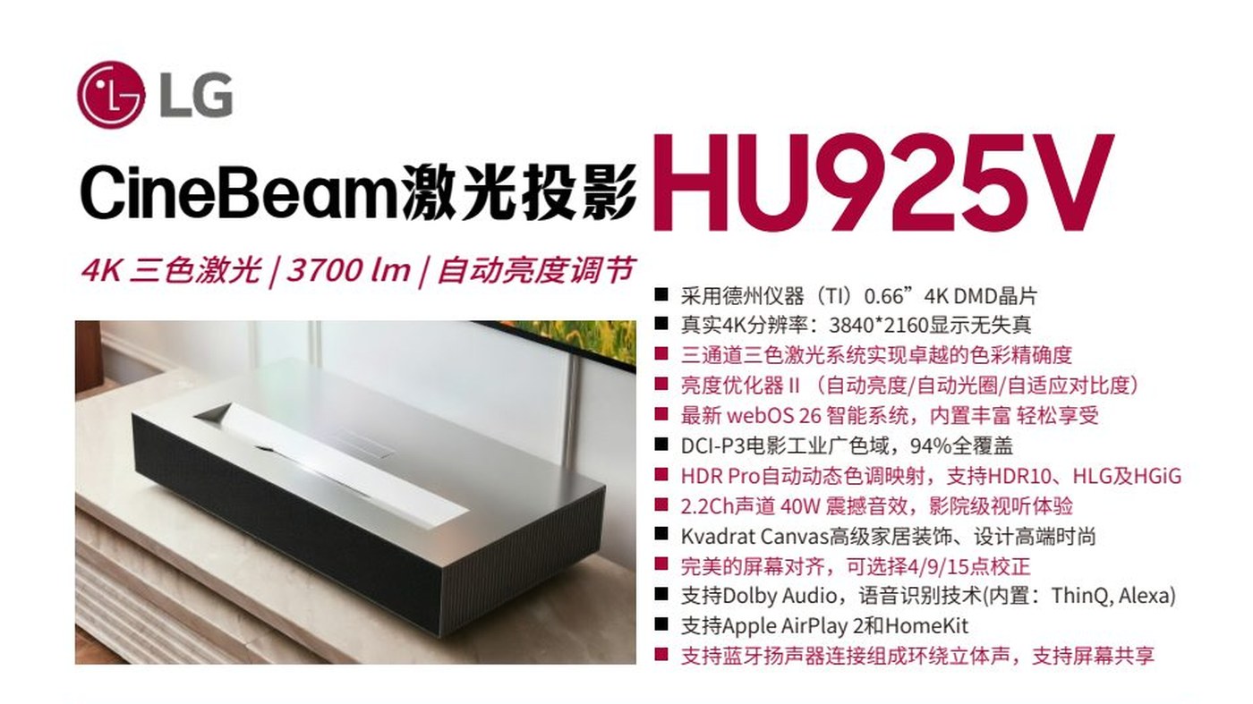 LG CineBeam HU925V
